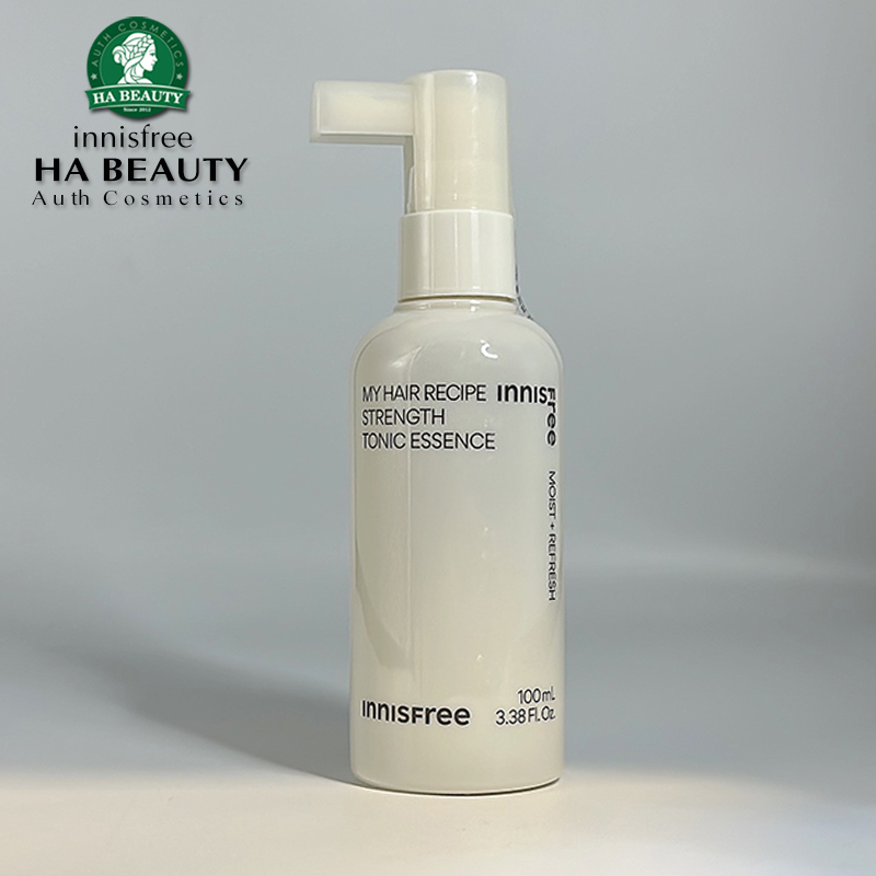 Xịt dưỡng tóc innisfree My Hair Recipe Strength Tonic Essence For Hair Roots Care 100 mL