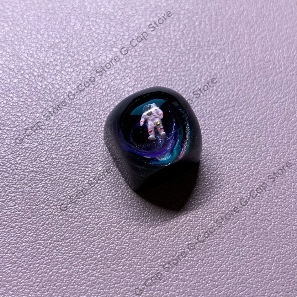 Artisan/Nút bàn phím resin Phi hành gia“Lạc trôi” V2