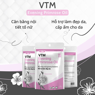 Viên uống tinh dầu hoa anh thảo VTM Evening Primrose Oil