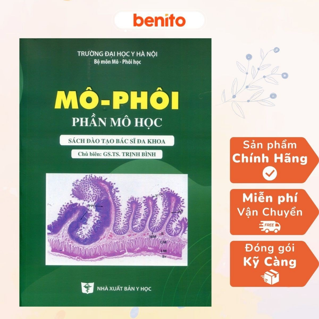 Benito - Sách - Mô phôi phần mô học - Đào tạo bác sĩ đa khoa