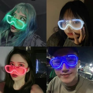 🍒🍒CHERRYKOKOKính Mát Hình Trái Tim Có Đèn led Phát Sáng Độc Đáo