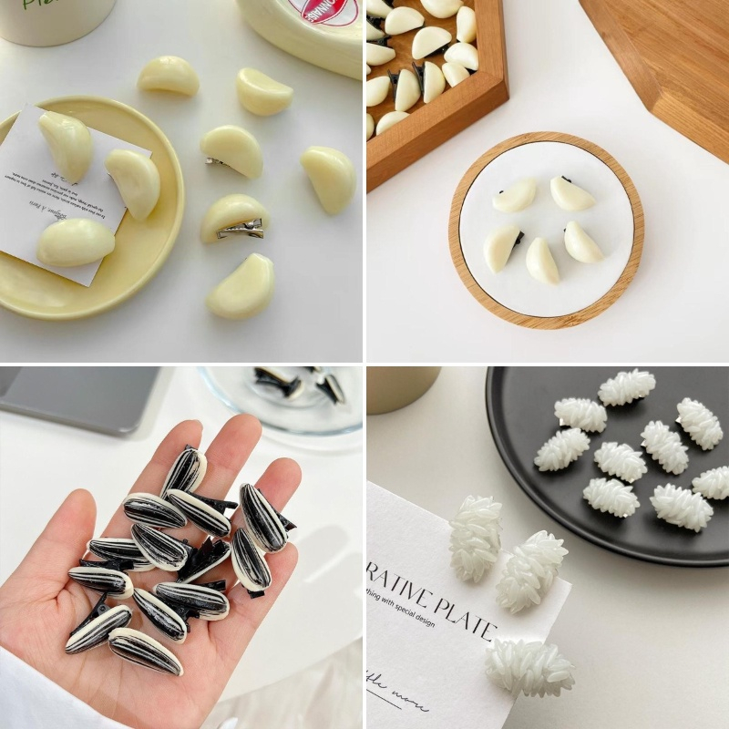 ⭐Kẹp Tóc Hình Quả Chuối Dễ Thương Sáng Tạo Vui Nhộn Cho Bé Gái