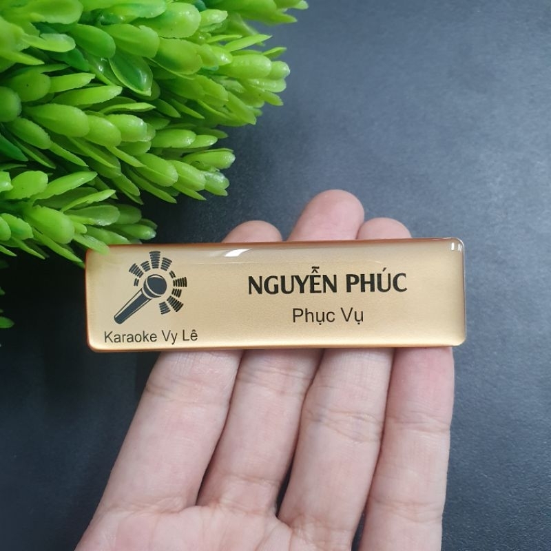 Bảng tên Karaoke - In tên cố định theo yêu cầu