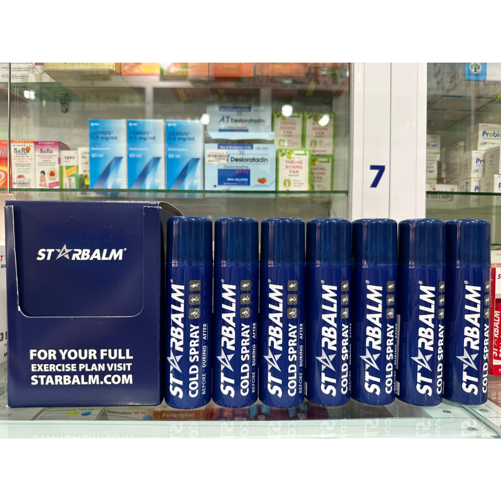 Chai xịt lạnh Starbalm Cold Spray 150ml