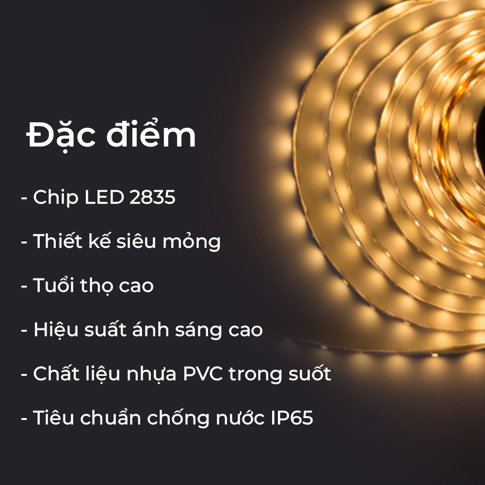 Đèn Opple LED dây E2 DC IP65 khả năng chống nước cao- Công suất 6W/12W