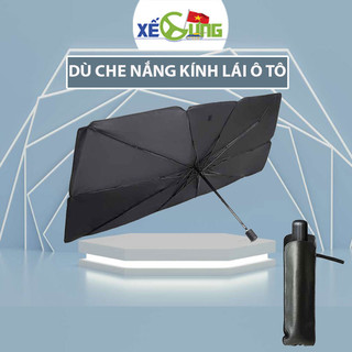 Ô Che Nắng Kính Lái Ô Tô Cao Cấp, Ô Che Nắng Kính  Lái Xe Hơi (Tặng BAO DA) - Chắn Nắng, Giảm Nhiệt Độ Bảo Vệ Nội Thất