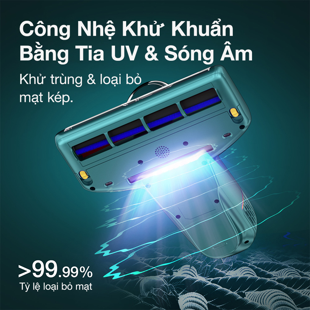 Máy Hút Bụi Giường Nệm Diệt Khuẩn Jimmy BX6  Phát Hiện Mạt Bụi Tia UV Sóng Âm Diệt Bọ Ve | BigBuy360 - bigbuy360.vn