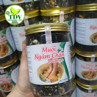 Hủ 500 Gram Muối ngâm chân thảo dược rất thơm - Hàng công ty Thảo Dược Việt