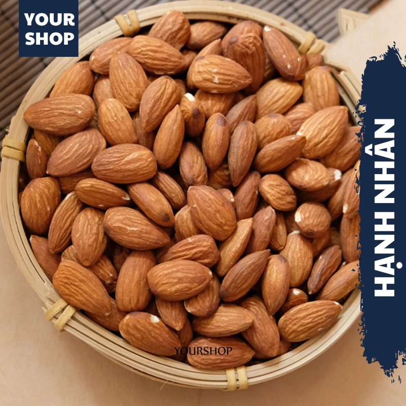 Hạt dinh dưỡng mix 4 loại Yourshop hũ 350g/500g hạt ngũ cốc cho bà bầu gồm hạt macca, óc chó, hạnh nhân, hạt điều