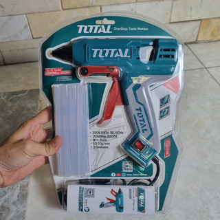 Súng bắn keo nến total tt301116 bắn keo total 220w máy bơm keo