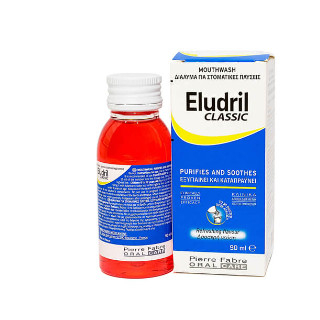 Nước Súc Miệng Eludril Classic Làm Sạch, Làm Dịu Nướu Răng Chai 90ml