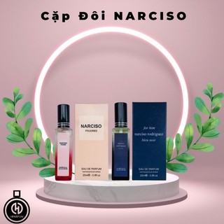 Cặp đôi nước hoa tình yêu Hparfum NARCISO chai 25ml