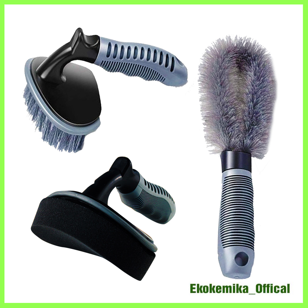 Combo Bộ 3 Sản Phẩm Chăm Sóc Lốp Ôtô, Xe Máy Đa Năng Cao Cấp