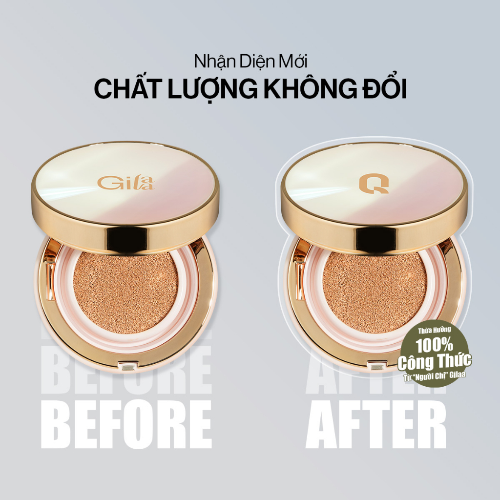 Combo 2 Hộp GLAMRR Q Long Wear DD Cushion (13g x 2 hộp)