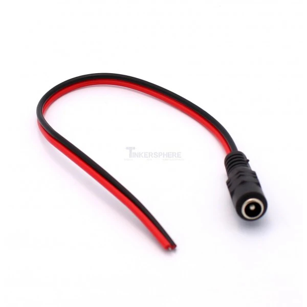 Dây Nguồn Jack DC 5.5x2.1mm Đầu Cái