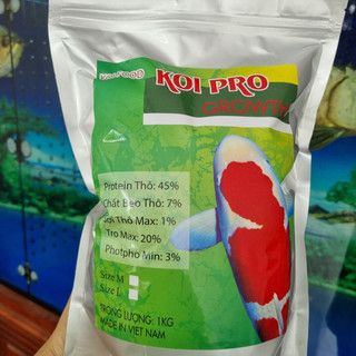 Thức ăn cá Koi, cám cá koi Daily Koi Pro siêu tăng trưởng giúp cá phát triển body tốt, lên màu đẹp .