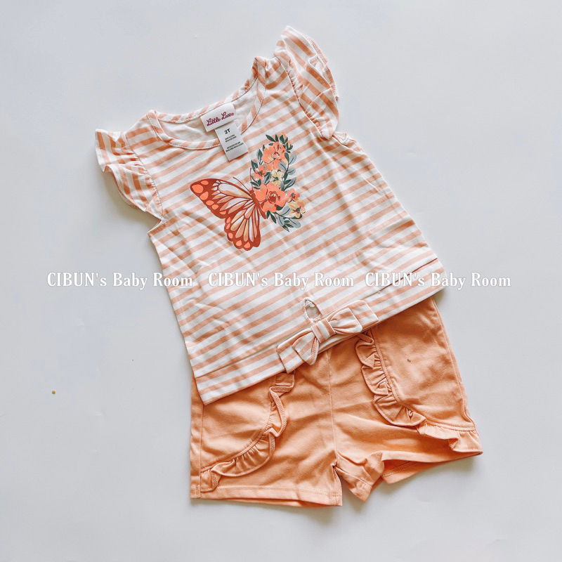 Set Little chất cotton mềm mát cho bé gái