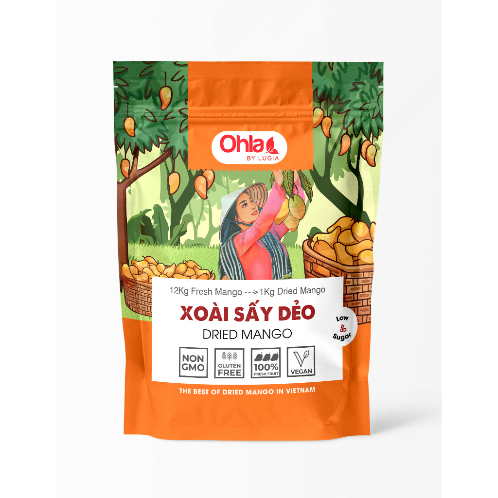 Xoài sấy dẻo Ohla 1kg