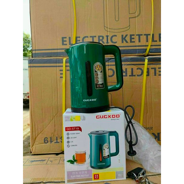 Ấm Siêu Tốc Cookcu Gia Dụng Trung Kiến - Ấm Đun Siêu Tốc Dung Tích 2,5L Công Suất 1500W - Hàng Chính Hãng