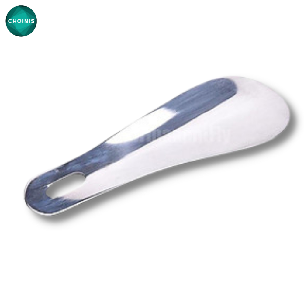 Đón gót giày làm từ thép không gỉ bóng gương dài 8cm choinis