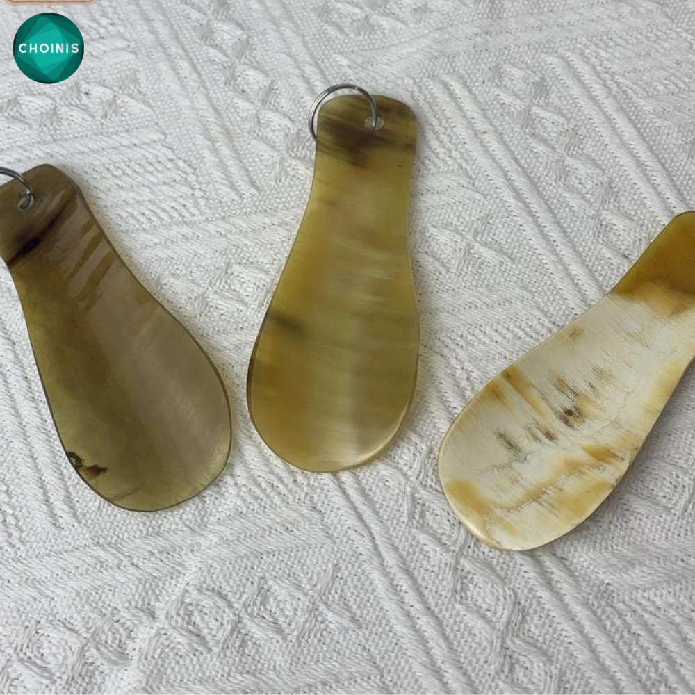 Đón gót sừng tự nhiên, làm móc chìa khóa, sỉ lẻ số lượng