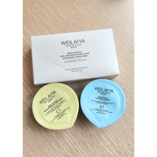 Set dầu gội, sữa tắm mini Weilaiya