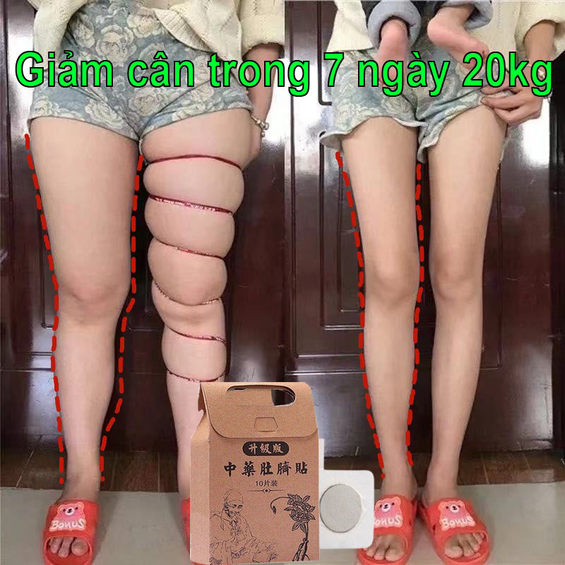 10PCS giảm cân Patch nhanh chóng và hiệu quả tự nhiên thảo dược Trung Quốc giảm cân đốt cháy chất béo cai nghiện