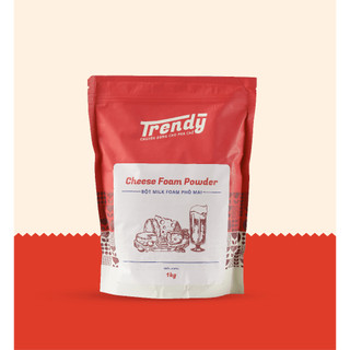 Bột Milk Foam Phô Mai Trendy 1kg