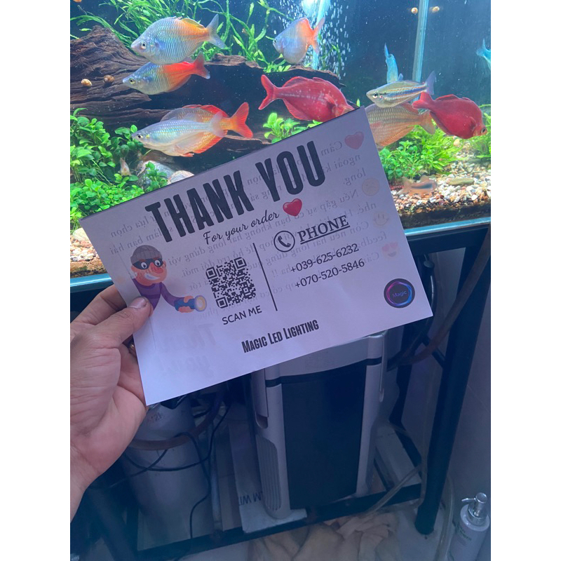 Đèn Thuỷ sinh Nano 5054 WRGB - UvA