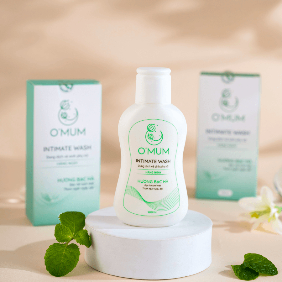 DUNG DỊCH VỆ SINH PHỤ NỮ HÀNG NGÀY O'MUM 100ML