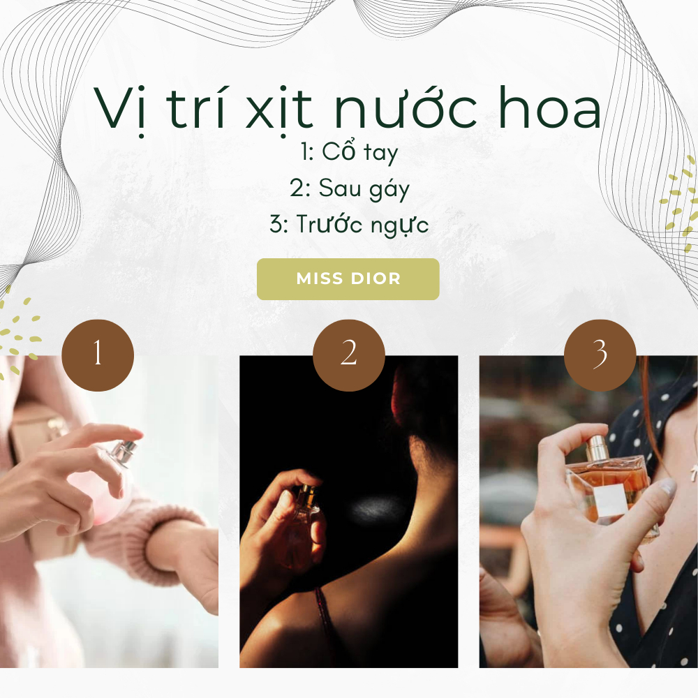 Nước hoa chiết Miss Dior Nước hoa nữ dịu dàng trang nhã- chiết 10ml ,Hakata Official