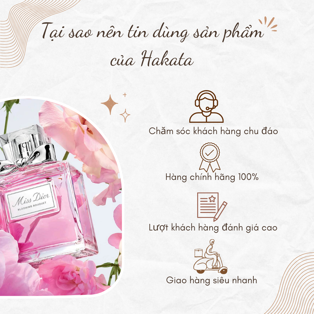 Nước hoa chiết Miss Dior Nước hoa nữ dịu dàng trang nhã- chiết 10ml ,Hakata Official