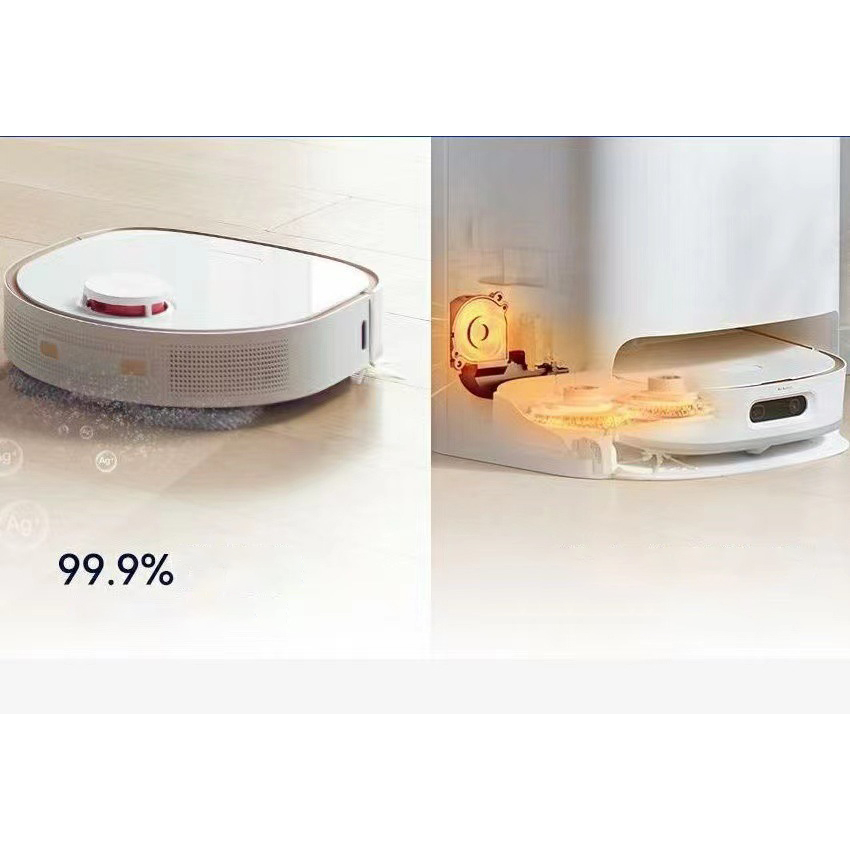 Robot Quét Nhà Thông Minh Hoàn Toàn Tự Động Nhà Tự Làm Sạch Hút Quét Kéo Sấy Tích Hợp