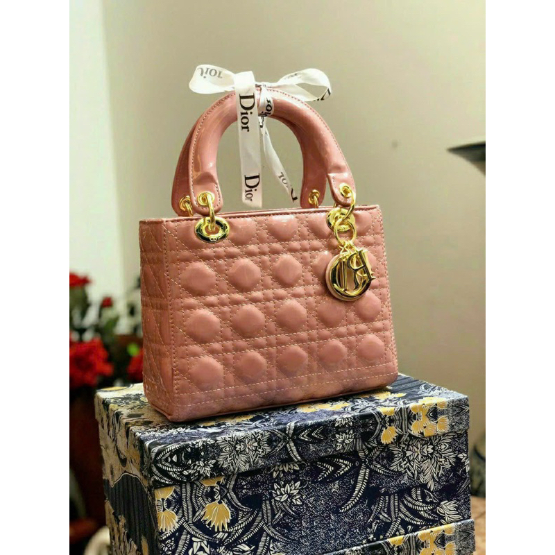 Túi Di_or 2 quai xách tay đeo chéo size 24 fullbox