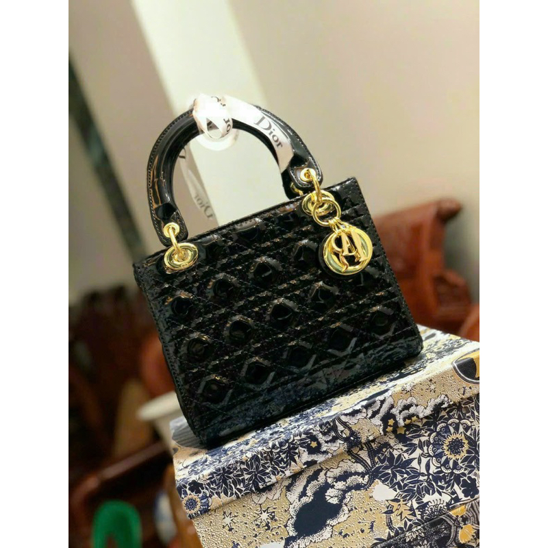 Túi Di_or 2 quai xách tay đeo chéo size 24 fullbox