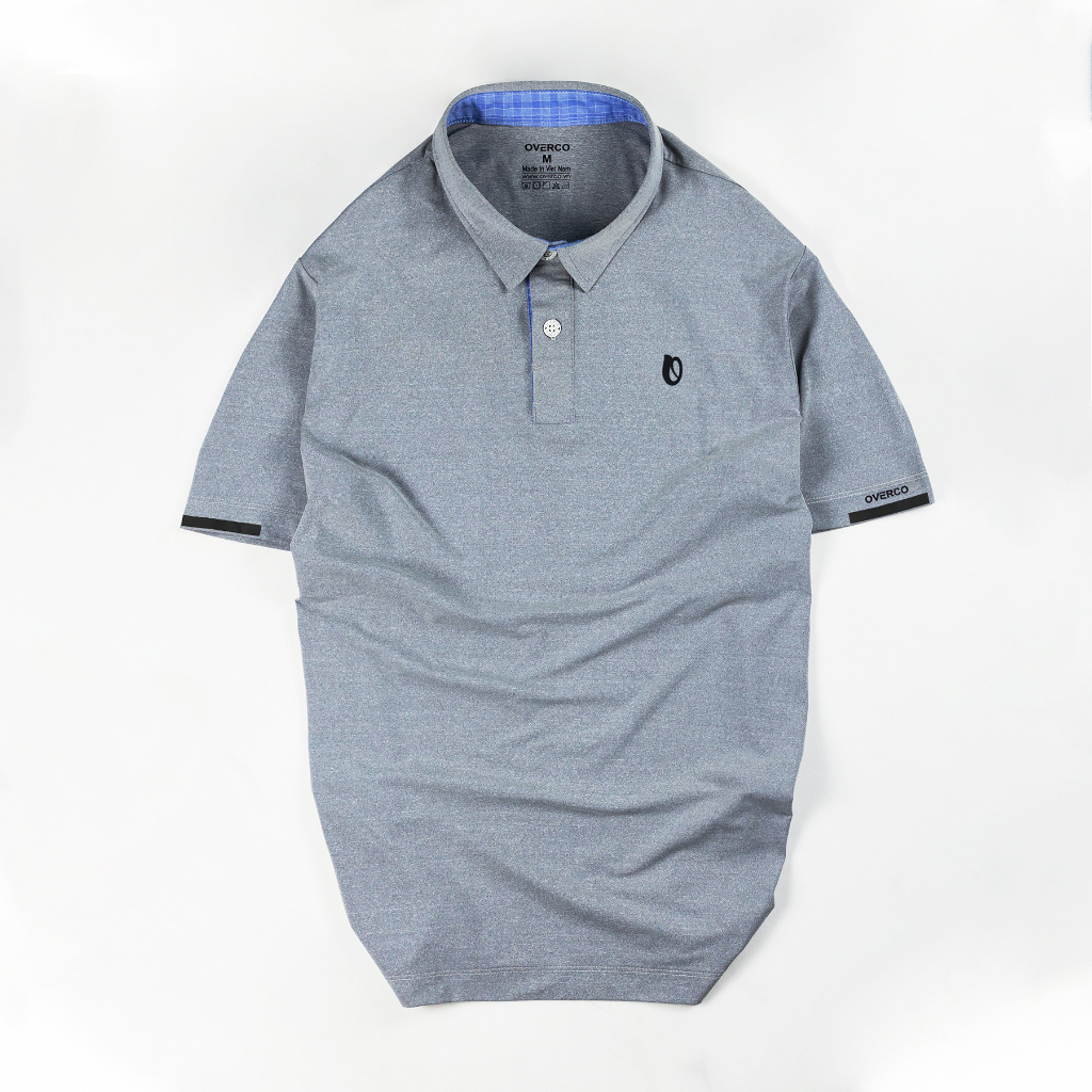 Áo Thun Nam Polo OVERCO Cao Cấp Thun Lạnh Chất Vải POLY Mềm Mịn Thoáng Mát