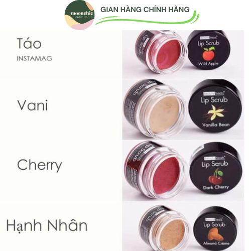 Tẩy da chết môi Beauty Treats Lip Scrub dưỡng ẩm
