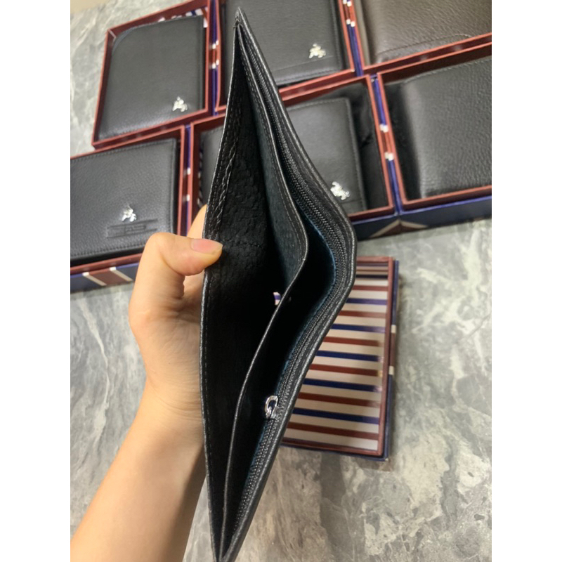 Ví Nam da bò siêu bền 12x9,5cm