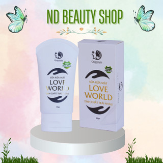 Sữa Rửa Mặt Trái Nhàu Love Word ( dánh cho nam và nữ, giúp làm sạch da, ngăn ngừa mụn, giảm nhờn)