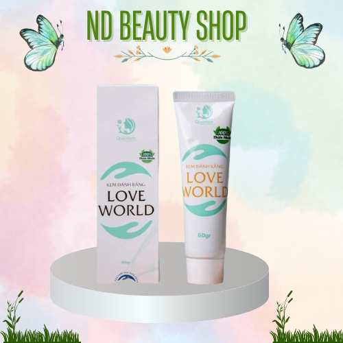 Kem Đánh Răng Hương Thảo Love World giúp thơm miệng, không chảy máu chân răng, trăng răng, ngăn ngừa sâu răng