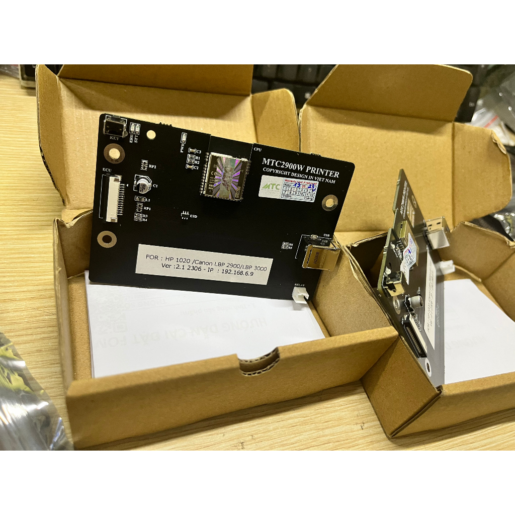Formatter canon 2900 đời mới, in qua mạng wifi