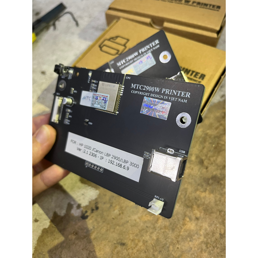 Formatter canon 2900 đời mới, in qua mạng wifi