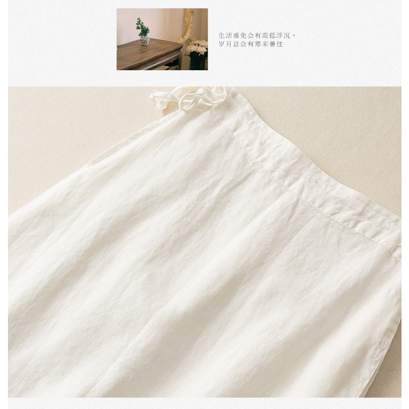 Chân Váy Form A - Chất Linen mát ,cạp cao tôn dáng-TCS- Mã 19