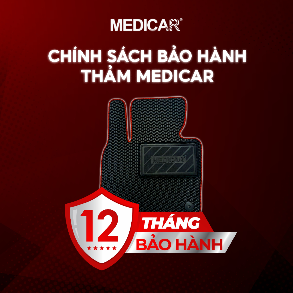 Thảm lót sàn ô tô Medicar xe Toyota Raize  - chống nước, không mùi, ngăn bụi bẩn