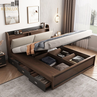 Giường ngủ gỗ cao cấp kienlux-002