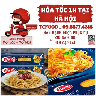 Mì ý barilla hộp 500gr _ spaghetti hàng chuẩn nhập khẩu _ cao cấp _ tcfoods