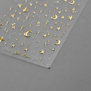 Sticker nail lụa dán móng tay các mẫu hot