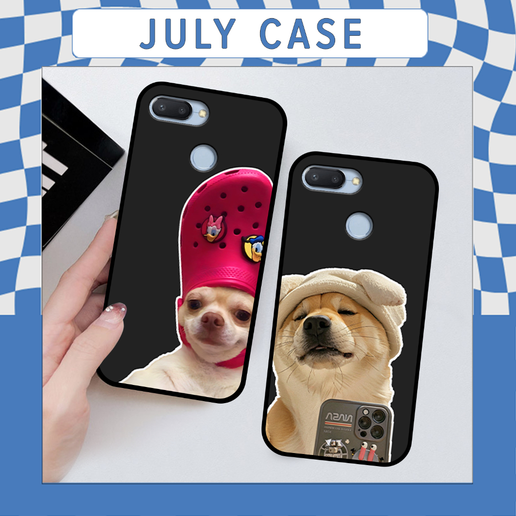 Ốp Xiaomi Redmi 6/ Mi A2 Lite IN HÌNH GẤU CHÓ MÈO BỰA NGỘ NGHĨNH DỄ THƯƠNG