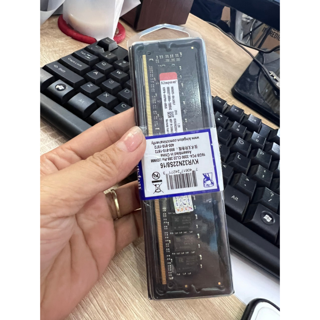 RAM Kingston16gb  8Gb DDR3 Bus 1600Mhz Mới BH 36 tháng
