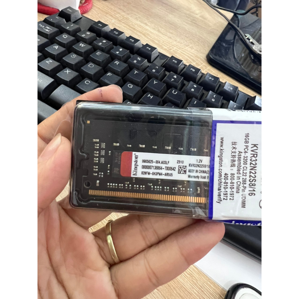RAM Kingston16gb  8Gb DDR3 Bus 1600Mhz Mới BH 36 tháng